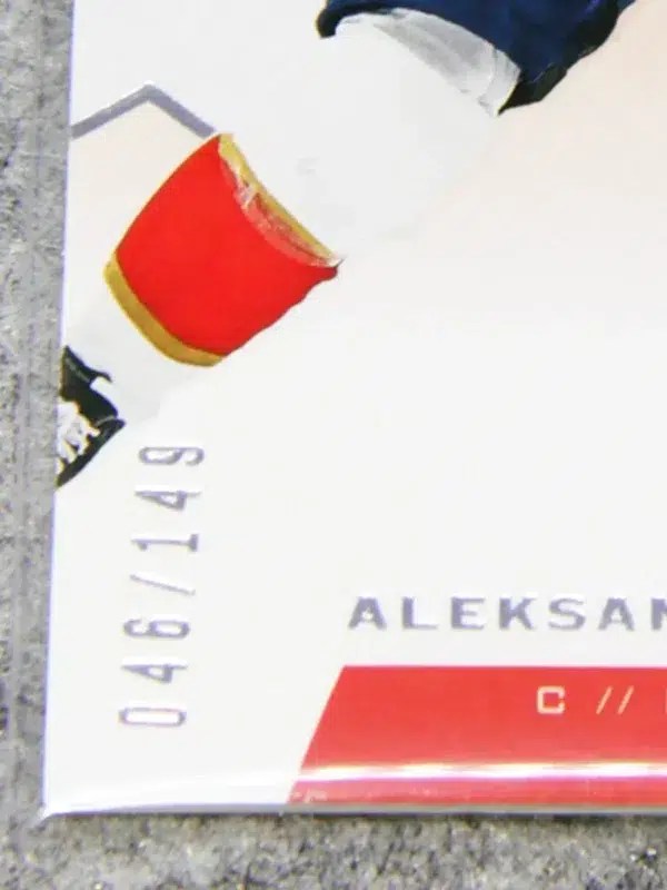 2019-20 Aleksander Barkov #9 Upper Deck Ultimate Collection SN#46 - detail