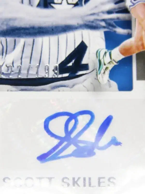 2019-20 Scott Skiles #33 Panini Contenders Legendary Contenders Autograph SN#122 - detail