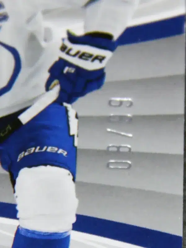 2020-21 Steven Stamkos #PA-SS Upper Deck Premier Attractions Jersey SN#8 - detail