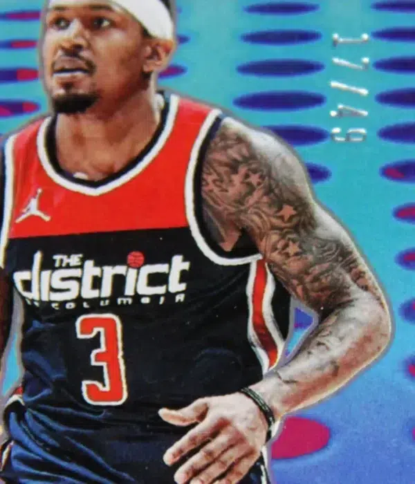 2021-22 Bradley Beal #CES-BBL Panini Recon Called to Excellence Autograph SN#17 - detail