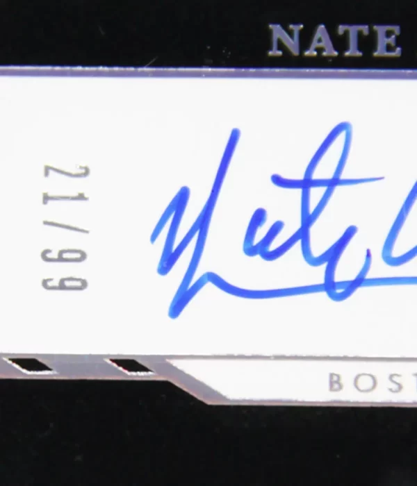 2021-22 Nate Archibald #ANC-NAR Panini Noir Auto SN#21 - detail