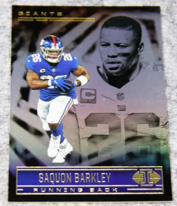 2021 Saquon Barkley #49 Panini Illusions - front