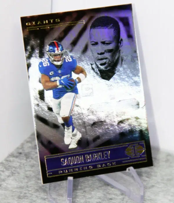 2021 Saquon Barkley #49 Panini Illusions - stand