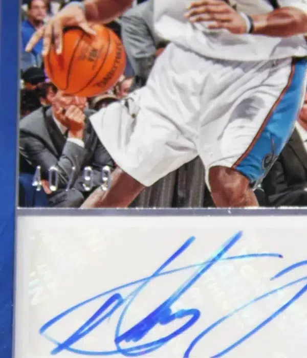 2022-23 Antawn Jamison #LC-AJM Panini Legendary Contenders Signature SN#40 - detail