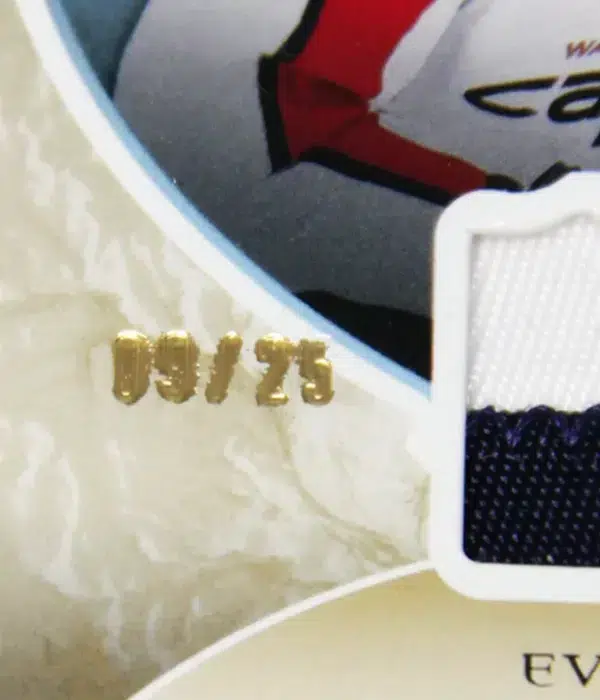 2022-23 Evgeny Kuznetsov #NR-EK Upper Deck Artifacts NHL Remnants Patch SN#9 - detail