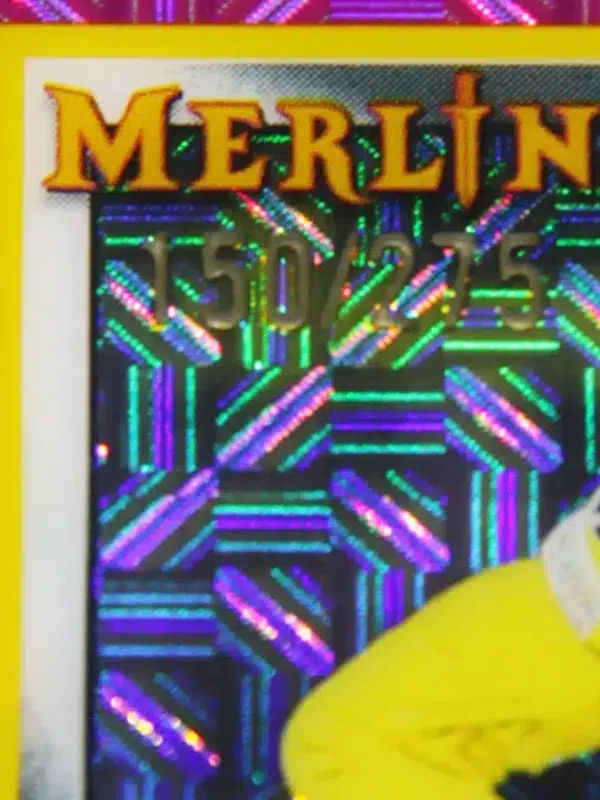 2022-23 Jude Bellingham #29 Topps Merlin UEFA Champions League Pink Mojo Refractor SN#150 - detail