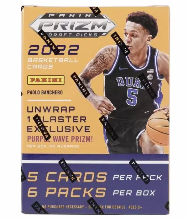 2022-23 Panini Prizm Draft Picks Basketball 6-Pack Blaster Box - front