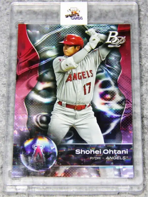 2023 Shohei Ohtani #68 Topps Bowman Platinum Ice Foil - front