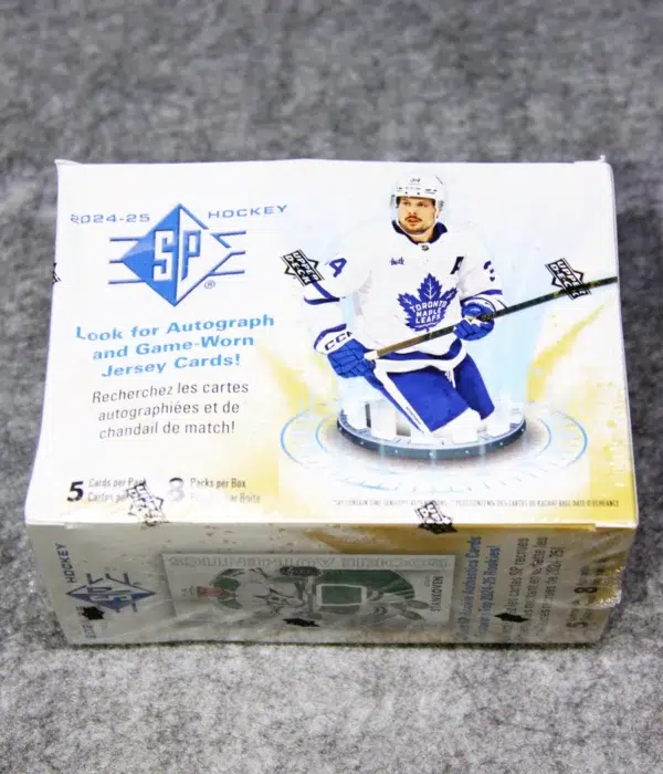 2024-25 Upper Deck SP Hockey NHL Blaster Box - back