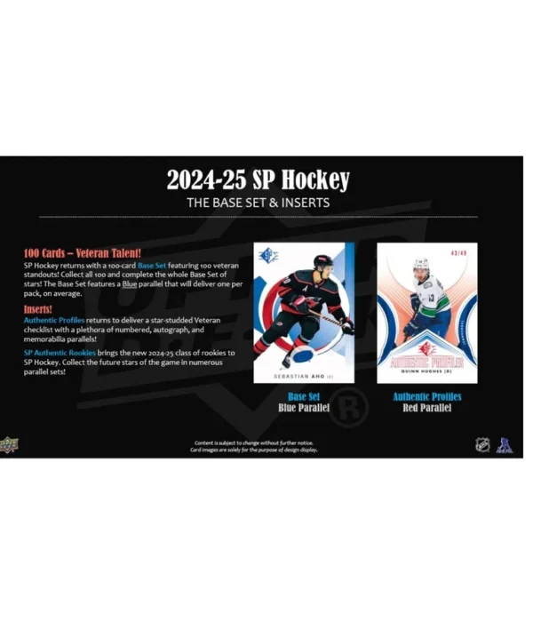 2024-25 Upper Deck SP Hockey NHL Blaster Box - supplier