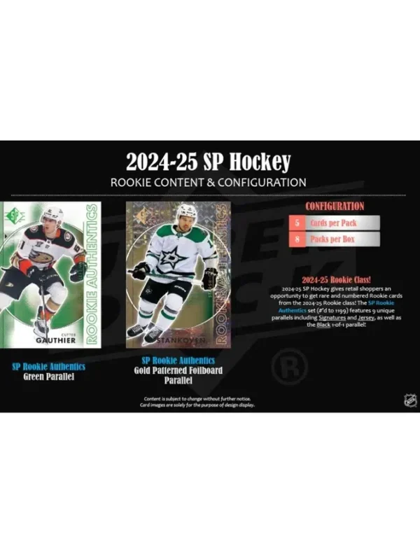 2024-25 Upper Deck SP Hockey NHL Blaster Box - supplier3