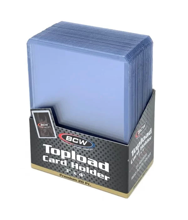 3x4 Topload Card Holder - Premium - Front2