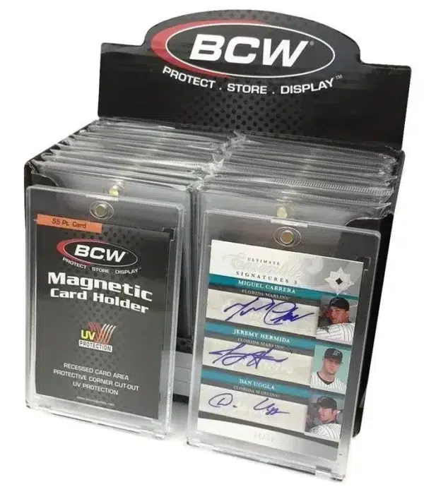 BCW Magnetic One Touch Card Holder 55pt - supplier2