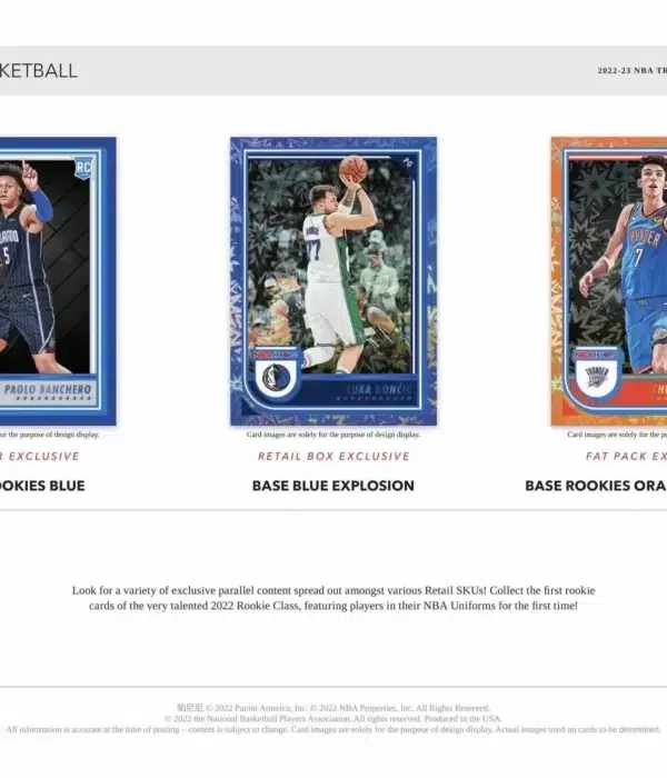 Panini NBAHoops 2022-23 Blaster Box - Retail2