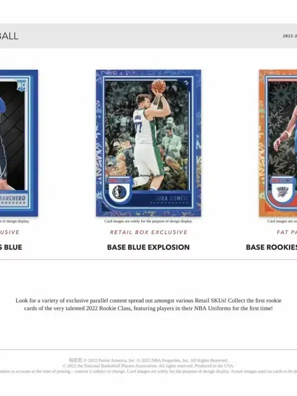 Panini NBAHoops 2022-23 Blaster Box - Retail2