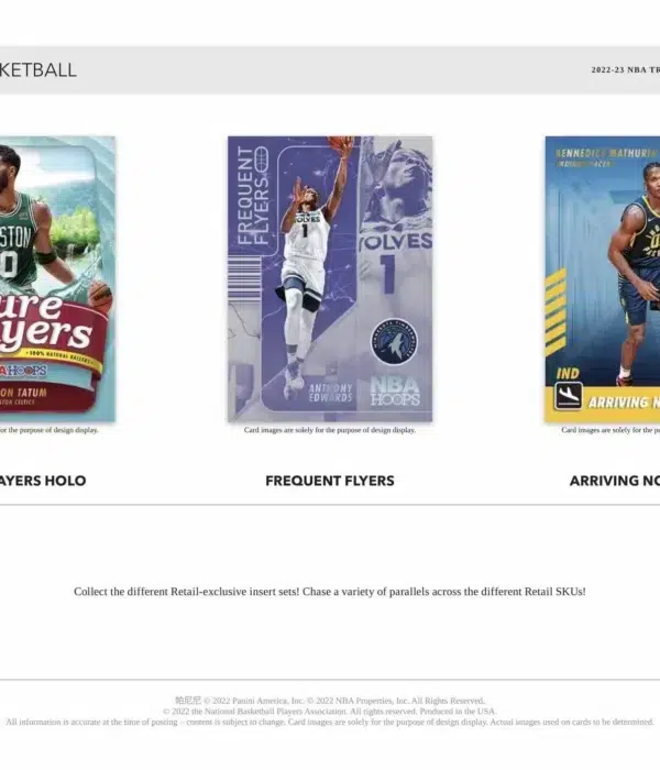 Panini NBAHoops 2022-23 Blaster Box - Retail4