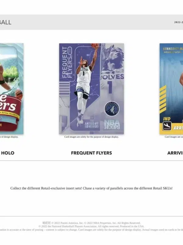 Panini NBAHoops 2022-23 Blaster Box - Retail4