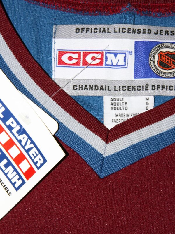 Peter Forsberg - Colorado Avalanche 21 - CCM - M - Closeup2