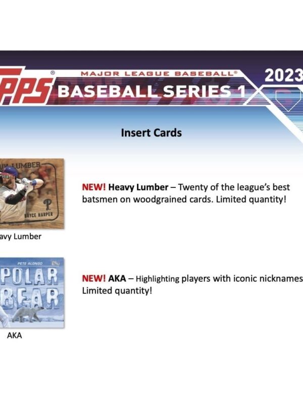 Topps Baseball Series 1 One Blaster Box 2023 - retail5