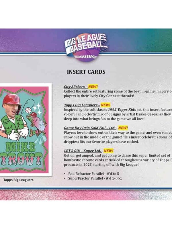 Topps Big League Baseball MLB 2023 Value Box - Sealed - Supplier3