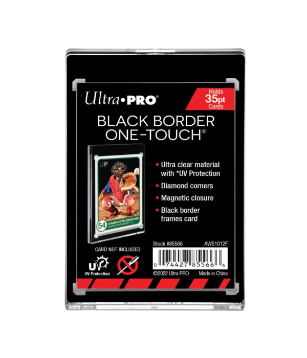 Ultra PRO One-Touch Magnetic Holder 35pt Black Border - supplier