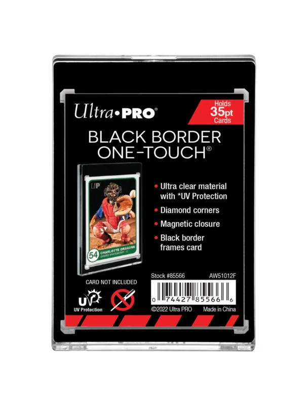 Ultra PRO One-Touch Magnetic Holder 35pt Black Border - supplier