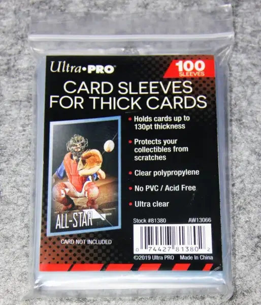 Ultra PRO Soft Card Sleeves voor Thick Cards