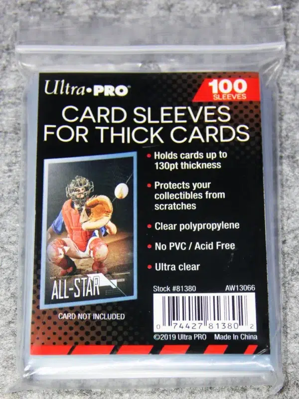 Ultra PRO Soft Card Sleeves voor Thick Cards