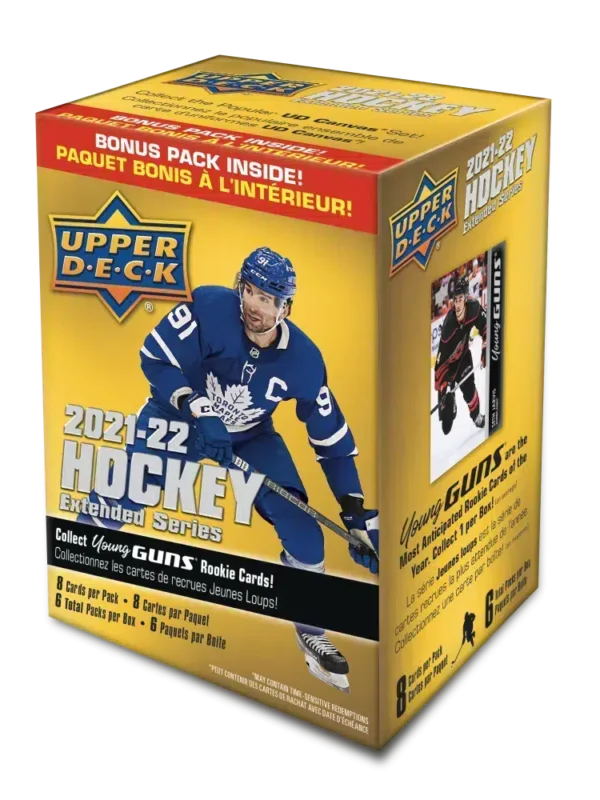 Upper Deck Extended Series Hockey NHL 2021-22 Blaster Box - stand2
