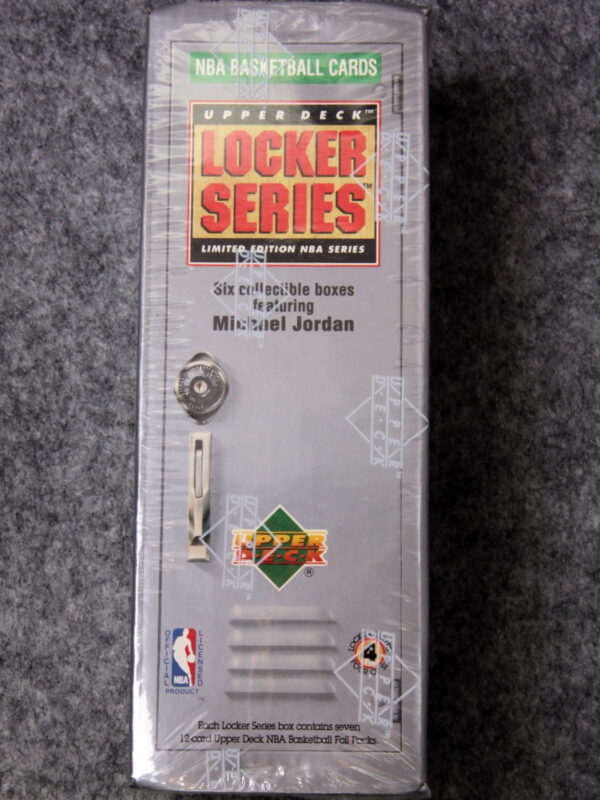 Upper Deck NBA 1991-1992 Locker Series - Limited Edition - Box 4 - Back