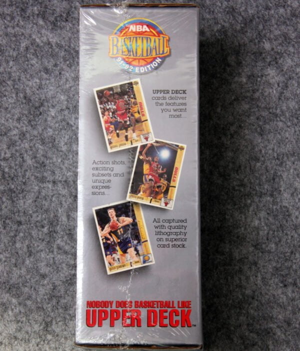 Upper Deck NBA 1991-1992 Locker Series - Limited Edition - Box 4 - Side2