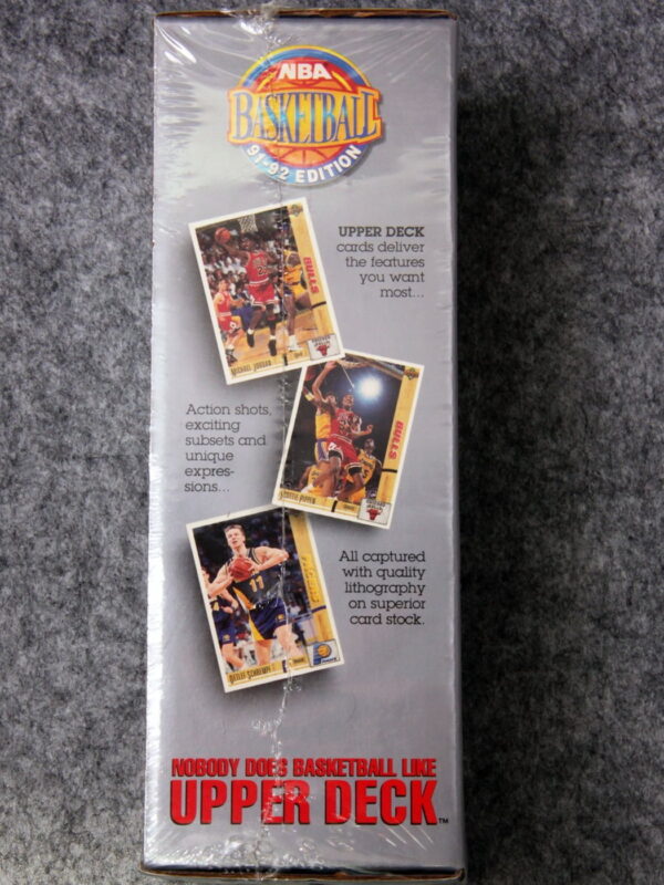 Upper Deck NBA 1991-1992 Locker Series - Limited Edition - Box 4 - Side2