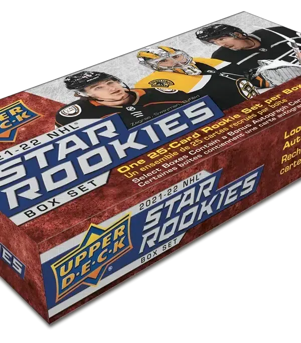 Upper Deck NHL Star Rookies 2021-22 Box Set - Sealed - stand