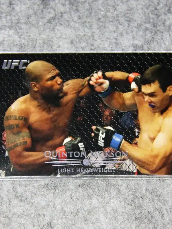 2011 Quinton Rampage Jackson #59 Topps UFC Light Heavyweight Champion Title Shot - front