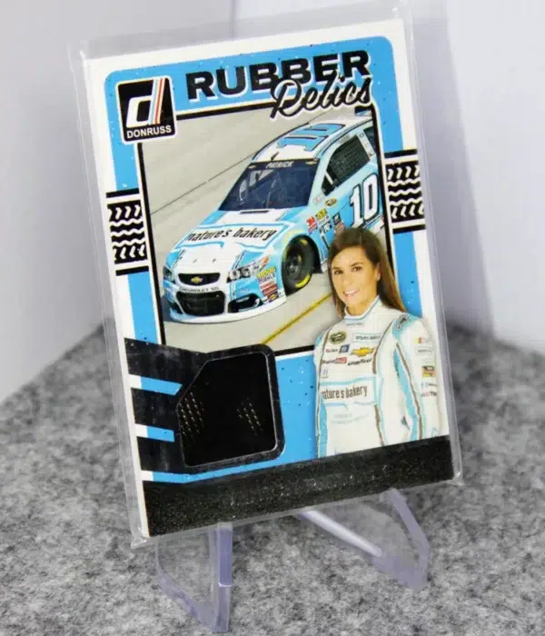 2017 Danica Patrick #RR-DP Panini Nascar Donruss Rubber Relics - stand