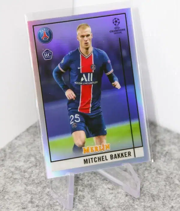 2020-21 Mitchel Bakker #29 Topps Merlin Chrome UEFA Champions League - strand
