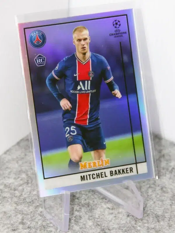 2020-21 Mitchel Bakker #29 Topps Merlin Chrome UEFA Champions League - strand