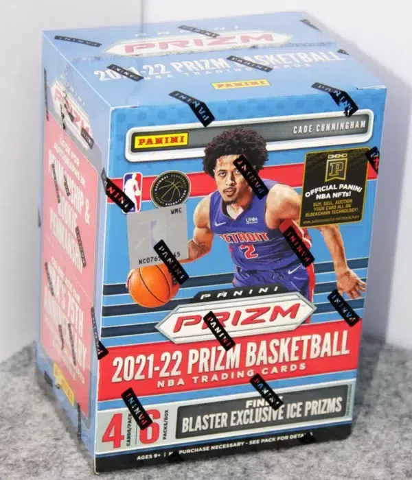2021-22 Panini Prizm Basketball NBA Blaster Box - Sealed - front