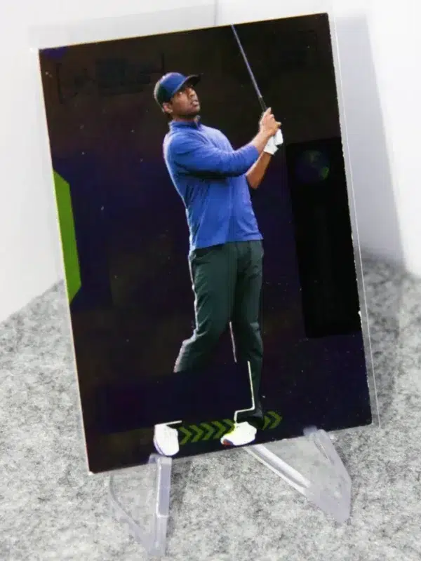2021 Sahith Theegala #52 Skybox Metal Universe Champions - stand