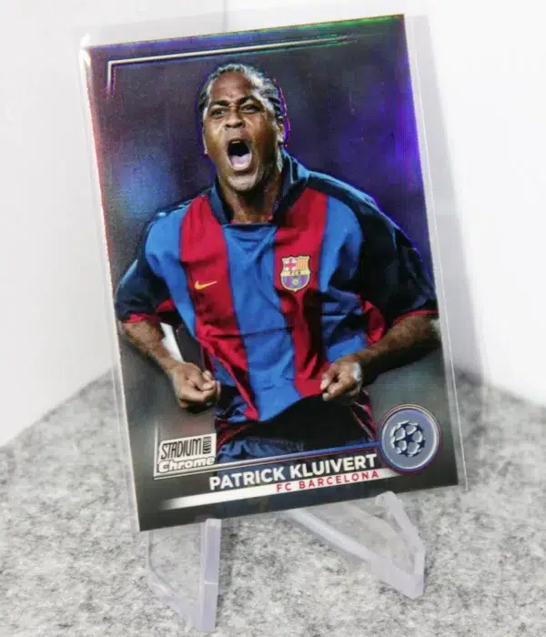 2022-23 Patrick Kluivert #95 Topps Stadium Club Chrome UEFA Champions League Refractor - stand