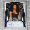 2023 Teyana Taylor #BA-TT1 Leaf Pop Century 1st Pop Century Auto Black SN#3 - front