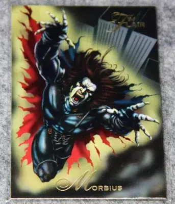1994 Morbius #29 Fleer Marvel Flair '94 Origin of Morbius - front