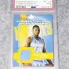 2003 Carmelo Anthony #FF-CA Topps Bowman Fabric of the Future RC PSA 9 Mint - front