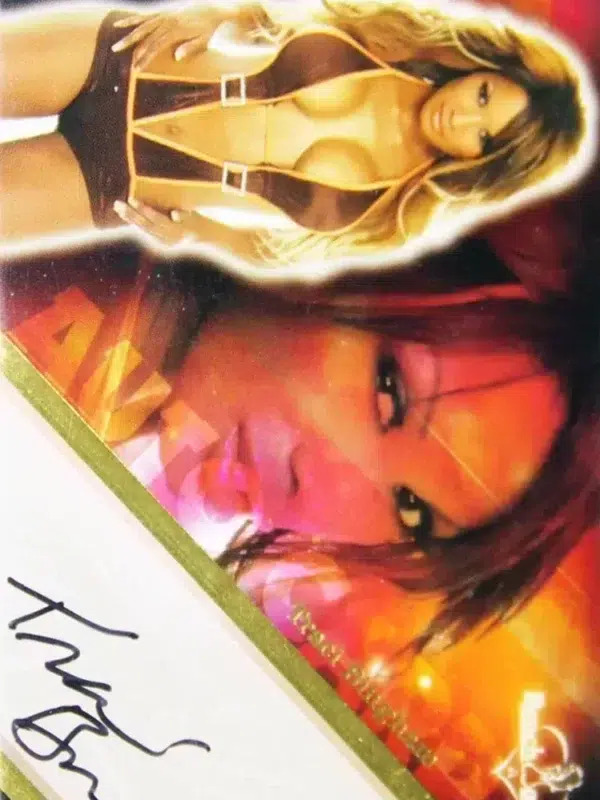 2008 Traci Bingham #1 Bench Warmer Signature Authentic Autograph - front