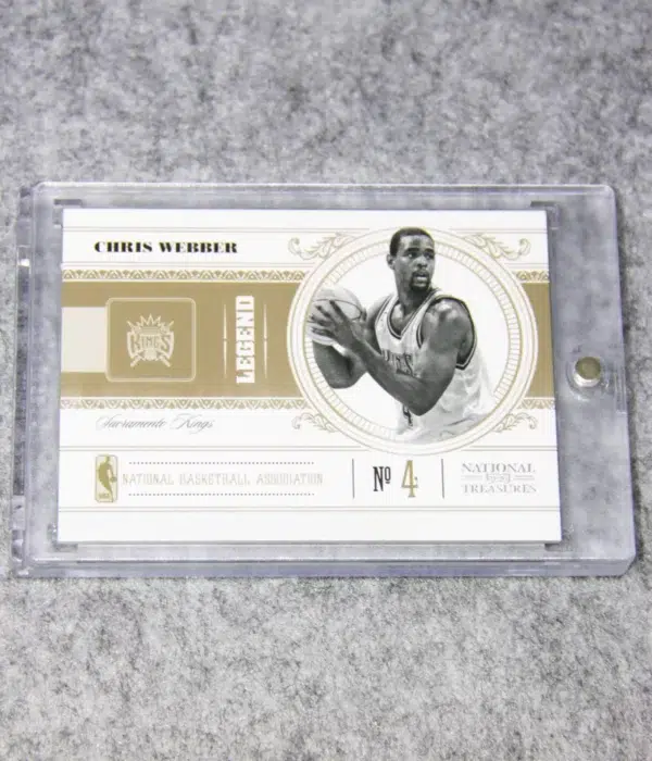 2010-11 Chris Webber #164 Panini National Treasures Playoff Legend SN#34 - front