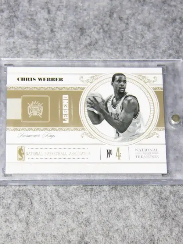 2010-11 Chris Webber #164 Panini National Treasures Playoff Legend SN#34 - front