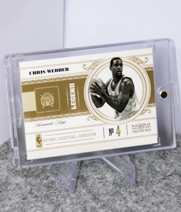 2010-11 Chris Webber #164 Panini National Treasures Playoff Legend SN#34 - stand