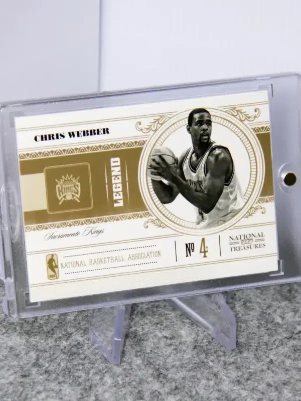 2010-11 Chris Webber #164 Panini National Treasures Playoff Legend SN#34 - stand