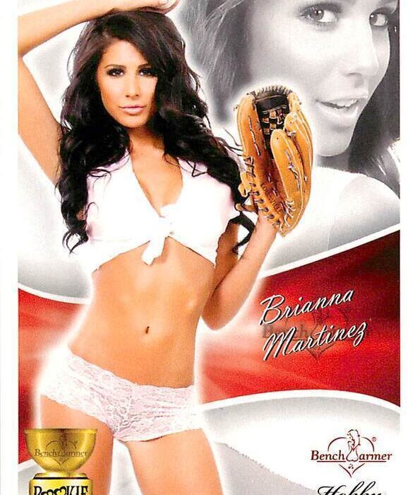 2013 Brianna Martinez #77 Bench Warmer BubbleGum Rookie - front
