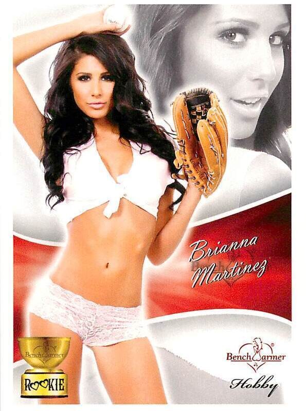 2013 Brianna Martinez #77 Bench Warmer BubbleGum Rookie - front